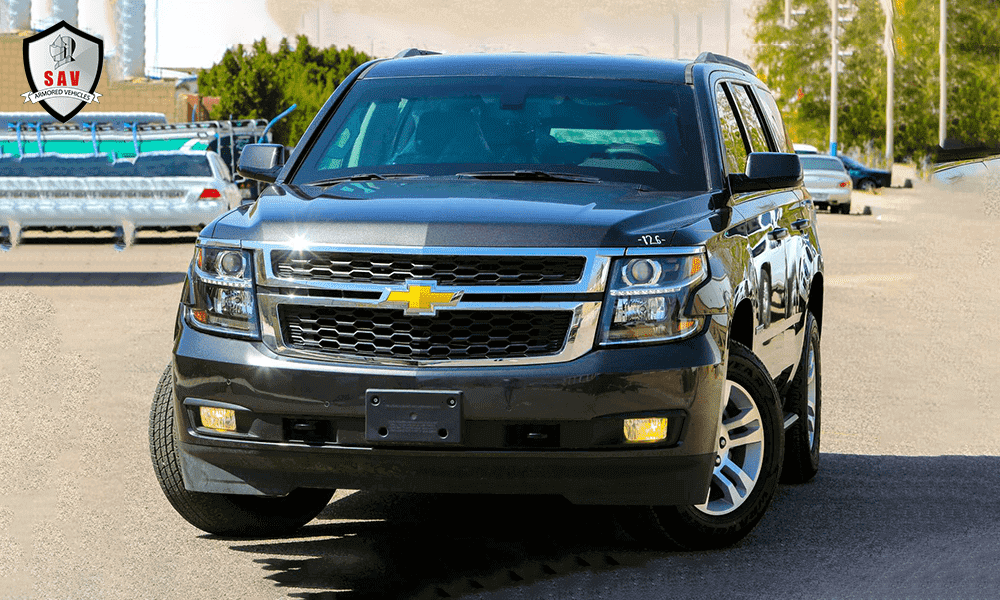armored car Chevrolet Tahoe